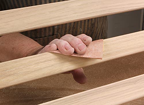 Gator 9" X 11" Bare Wood Sanding Sheets, 180 Grit, 25 Pack #TOP4