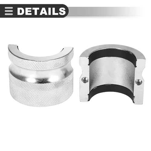 Image of Motoforti Universal Motorcycle Adjustable Fork Seal Driver Tool, Carbon Steel, Silver Tone, 1 Pc