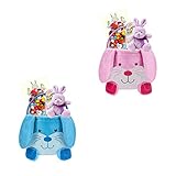 🐰 VIELSEITIG EINSETZBAR: Egal ob zum Sammeln von Ostereiern, oder zum Servieren von Frühstückseiern, die Osternester können sehr vielseitig genutzt werden!