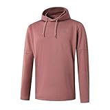 M MAELREG Men's Hoodies Lightweight Dry Fit Breathable Brushed Fleece Pocket Fashion Patterns Mens Sweatshirt