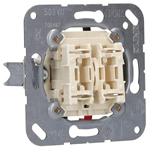 Jung 509VU Jalousie-Wippschalter Unterputz 1-polig