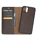 Produktbild FREDO Lederhülle kompatibel mit iPhone 11 Pro Max 6.5" Zoll Abnehmbare 2 in 1 Handyhülle inkl. Kartenfächer für Apple iPhone 11 Pro Max Handytasche/Cases mit Magnet/Hand Made in Europe -Vintage Braun