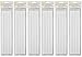 Wilton Bulk Buy Plastic Dowel Rods 4 Pack 12 3/8 inch x 3/4 inch (6-Pack)