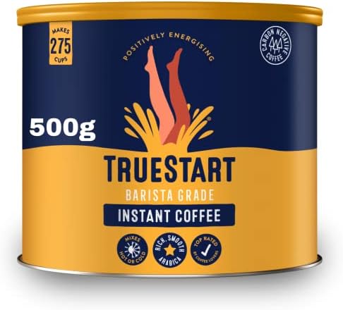 TrueStart Instant Coffee, Smooth Original, 500g, 1 Pack, 275 Cups...