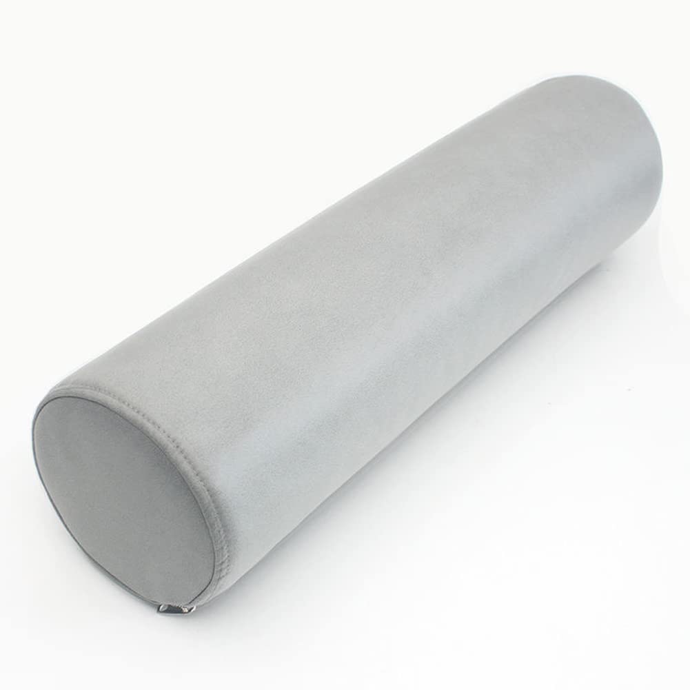 XANAYXWJ Cuscino cilindrico per Il Collo con Supporto in Schiuma Antiscivolo, Ideale per Il Sollievo del Collo, della Schiena e della Zona Lombare sul Divano o in Auto - Cuscino per alleviare Il