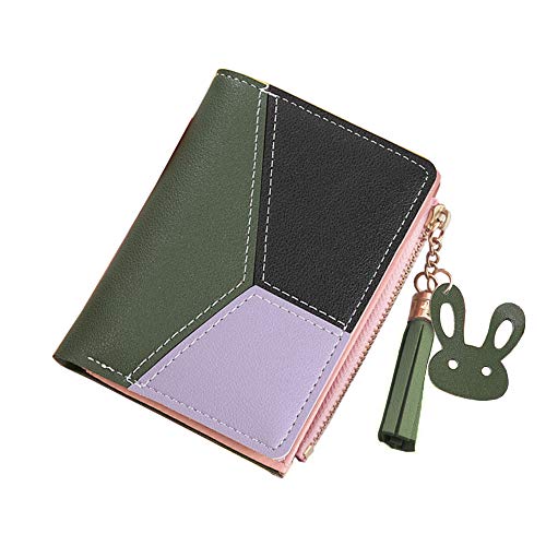 Keepop Mini portefeuilles en cuir PU Cover
