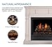 Duluth Forge DLS-24R-1 Dual Fuel Ventless Fireplace Logs Set with Remote Control, Use with Natural Gas or Liquid Propane, 33000 BTU, Berkshire Split Oak, 24 Inches