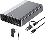 ModusTech 3TB External (DESKTOP) Hard Drive USB 3.1 Type-C - High-Speed Data Storage for PC, Mac, Laptops, and Gaming Consoles - Durable Design, Compatible with Windows, MacOS, Linux (3TB)