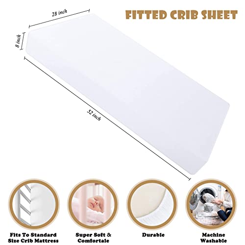 Angeljuan Soft Fitted Crib Sheet, Stretchy & Breathable Toddler Crib Sheet For Boys And Girls, Summer Landscape With Farm Animals And Barn , 28"X 52"X 8" Fits Standard Crib And Toddler Mattress #TOP1