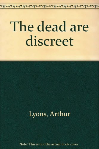 The dead are discreet 0884050785 Book Cover