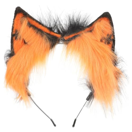 Banda de pelo de felpa POPETPOP accesorio adorable cabello orejas de animal disfraces