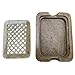 Soapstone Hand Carved Soap Dish Polished and Shiny - Marble Dish Holder Beautifully Crafted Bathroom Accessories Handicraft Decor Hand Carving Soap Holder | Soap Tray | Soap Case (Rectangle Shape)