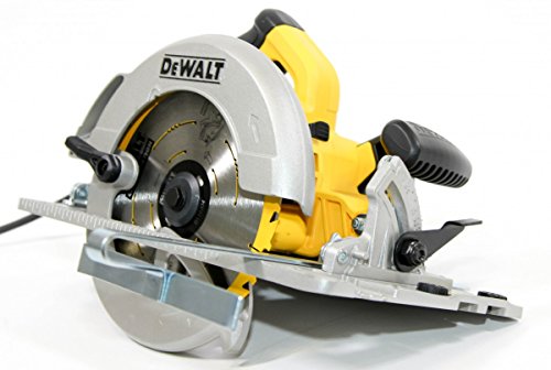 DeWalt Handkreissäge (1,350 Watt, 61 mm Schnitttiefe, Sägeblatt-Ø 190/30 mm, inkl. Schutzhauben-Aufsatz für die… – Bild 4