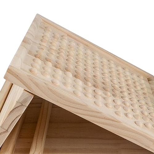 Tabla ajustable para estiramiento de gemelos de madera miniatura 7