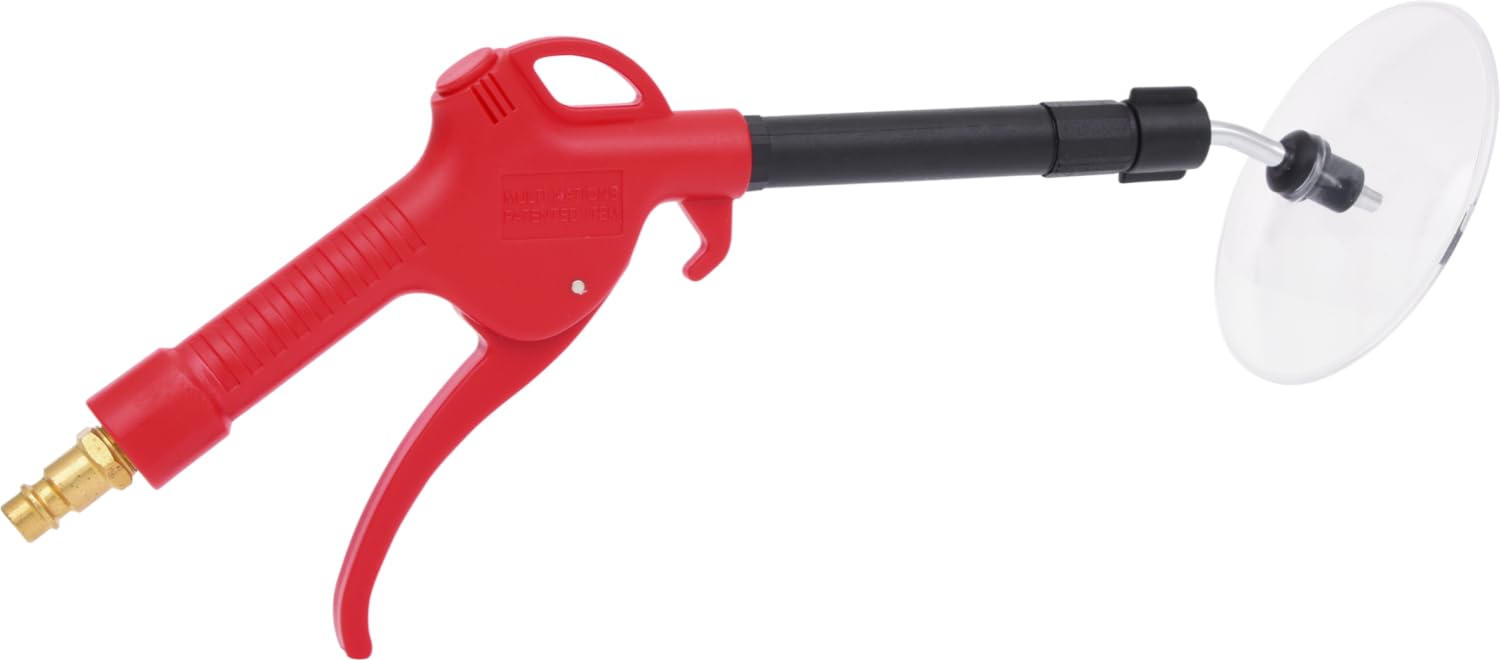 KS Tools 515.1906 Teleskopowy pistolet do przedmuchiwania z osłoną 90-190mm