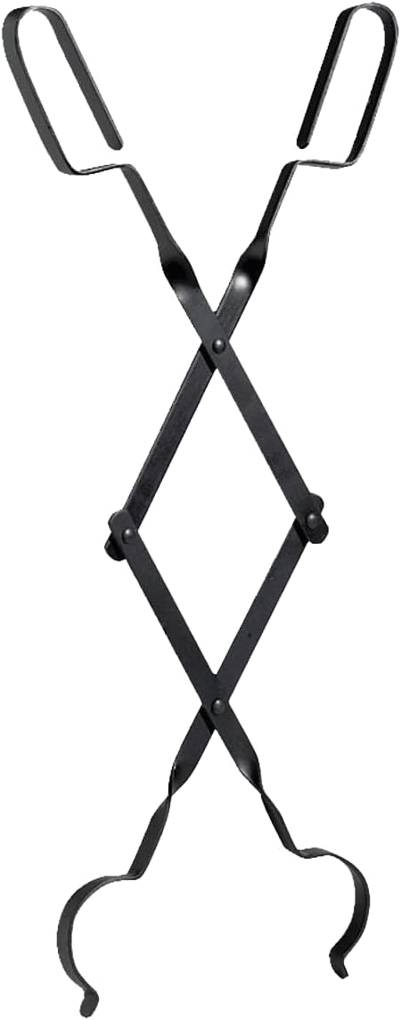 Iron Scissor Tong Black