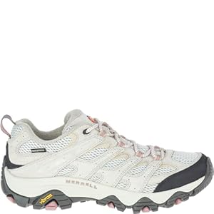 Merrell Women’s Moab 3 Waterproof Hiking Shoe, Aluminum, 9.5