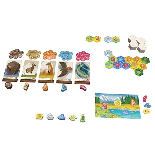 Cascadia Junior - Juego de mesa fácil para 2-4 jugadores miniatura 3