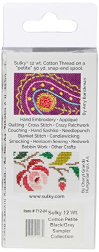 Sulky Sampler 12wt Cotton Petites, 6-Pack miniatura 2
