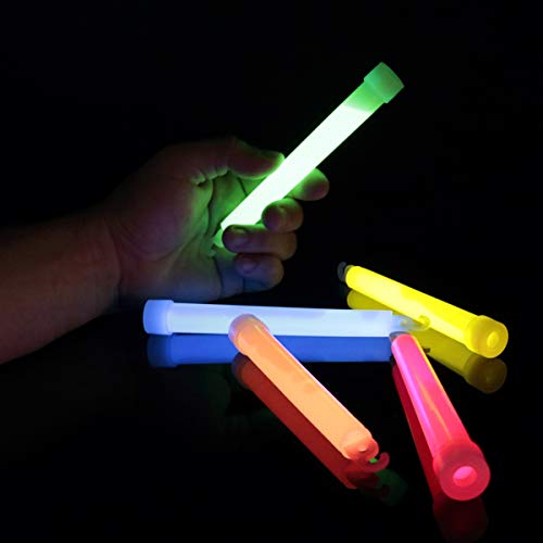 Bastões Neon de Luz Química para Emergências - Lightstick para Camping Mergulho - Glow Sticks Person