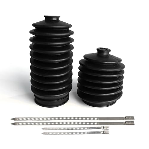 Steering Bellows with Stainless Steel Cable Tie Fits Club Car DS Gas and Electric Passenger Side,Driver Side 1013035 101880001