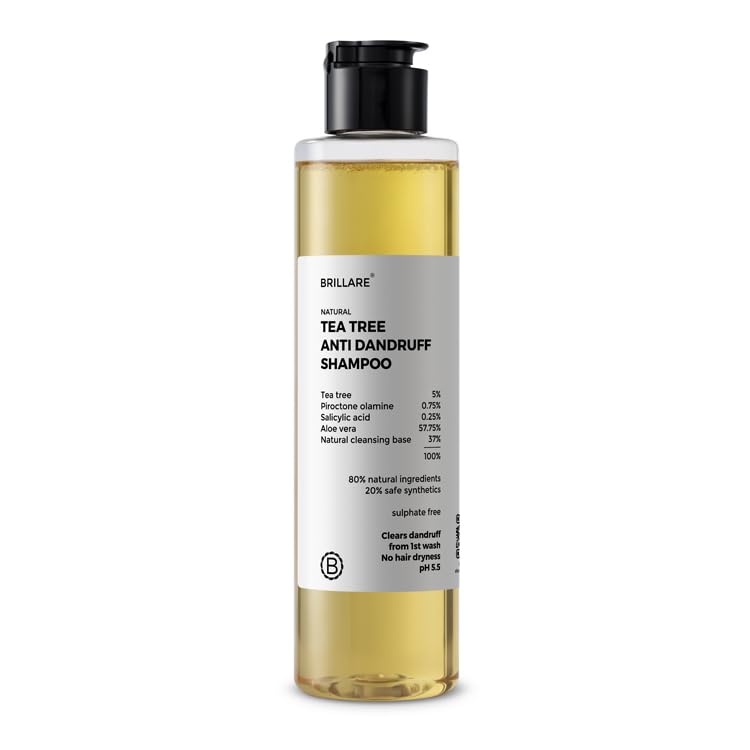Brillare Tea Tree Anti Dandruff Shampoo - 200ml-picture-22