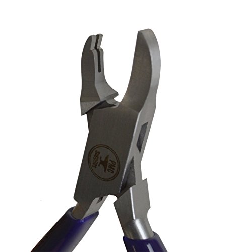 5-1/4" Grooved Stone Setting Pliers Jewelry Making Gemstone Prong Folding Pliers #TOP1