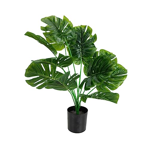 Alipis Adornos De Bonsai Falsos Plantas Artificiales Colgantes Comederos Planta Ave del Paraíso Artificial Verde Macetas Grandes para Interior Adentro Vides Plantas De Aire El Plastico