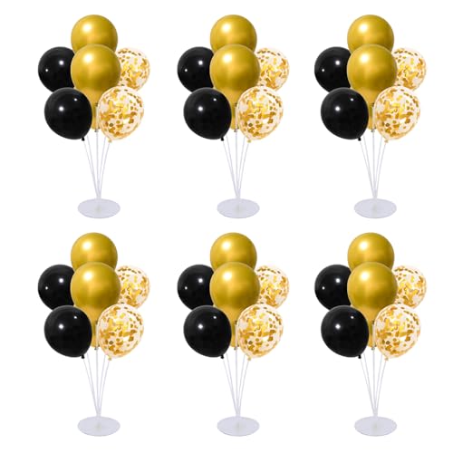 6 Set Balloon Stand Kit for Table Centerpieces With Balloon
