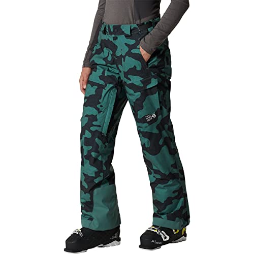 Mountain Hardwear Cloud Bank Gore-TEX Insulated Pant - Women's Mint Palm Camo, L/Short