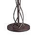 Franklin Iron Works Rustic Farmhouse Country Cottage Floor Lamp with Tray End Table 63.5