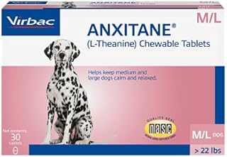 ANXITANE® Chewable Tablets, Medium/Large Dog, 100 mg, 30 Count