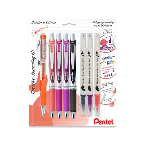 Coffret Pentel Expressions stylos EnerGel RTX pointe moyenne 0,7 mm