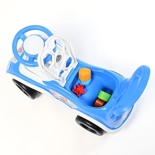 DIVCHI Ride on Car Baby Toddler Walker Foot to Floor Sliding Car Slider Riding Toys Push Along Walker With Under Seat Storage (Blue) - Image 5