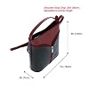 Italian Genuine Leather Crossbody Shoulder Bag Handbag Purse For Women