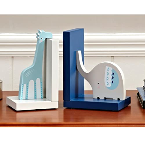 Sujetalibros con ahorro de espacio y gran soporte vertical para estantería 5