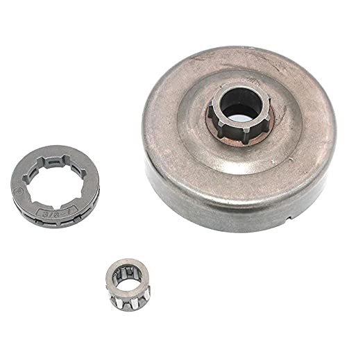 CHJYGMH Parti di Utensili da Giardino 3/8 "7 T Sperone Pignone Tamburo Frizione Gabbia Ago per Stihl 044 046 MS341 MS360 MS361 MS440 MS460 MS441 MS341Z MS360W MS360WVH MS361