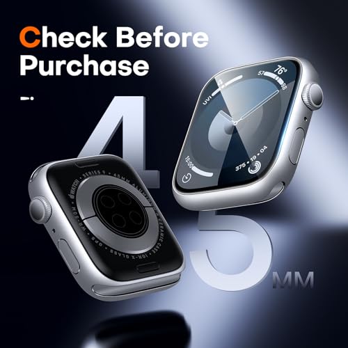 Image of LK LϟK [8 pack] for Apple Watch Series 9 /8 /7 Screen Protector 45mm