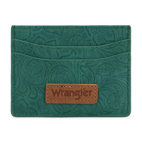 Image of Montana West X Wrangler Credit Card Holder for Women Wallet Card Case Small Ladies Female Pocket Vegan Leather RFID Blocking