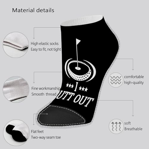 I Putt Out Girls Crew Socks Athletic Sock For Men4