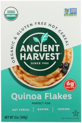 Ancient Harvest Quinoa Flakes Organic Gluten Free 12 Oz (Pack of 3)