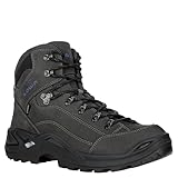 LOWA Stiefel mittel RENEGADE GTX MID anthrazit/stahlbla, 44