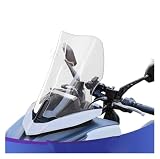 Schermo visiera deflettore for parabrezza moto