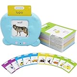 MAYAPHILOS Italian and English Talking Flash Cards, Pocket Speech for Learn Italian, Italian Language Learning...