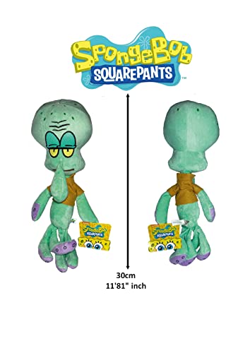 Play by Play Spongebob - Squidward octopus plush Calamardo 30 cm / 11'81'' Super Soft Quality, Green - Image 2