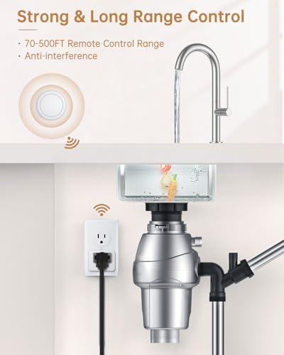 Garbage Disposal Wireless Switch Kit H-031