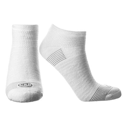 Doctor's Choice Women's Diabetic & Neuropathy Socks, No Show, Non-Binding with Aloe, Antimicrobial