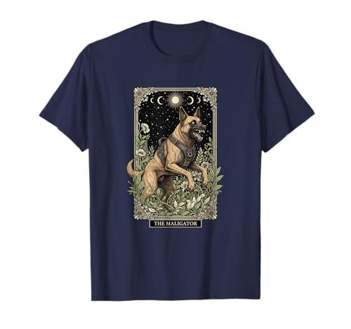 The Maligator Dog K9 Tactical Belgian Malinois Artwork T-Shirt