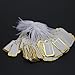 Generic 100x Price Tags with String Attached Clothing Display Tags for Wedding Rings