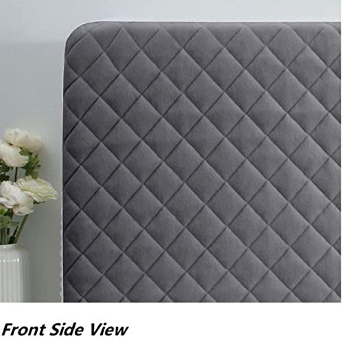 Hoofdeinde Cover, All-Inclusive Head Cover Zachte Universele Hoofdeinde Lace Edge Bed Back Dust Protector voor Slaapkamer Decor B180 cm x H70 cm Beige - Afbeelding 8